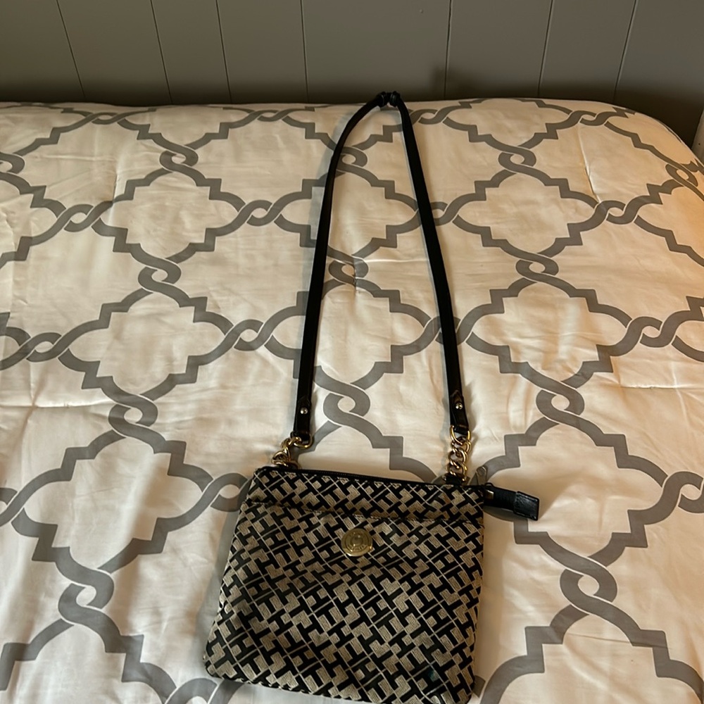 Tommy Hilfiger crossbody bag, black pattern